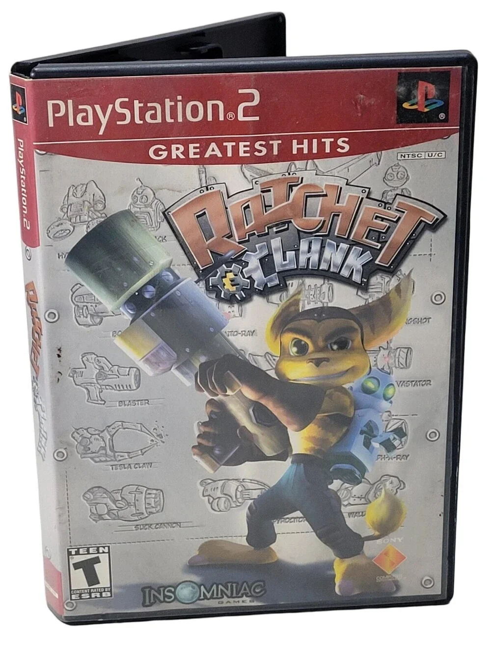 RATCHET & CLANK GREATEST HITS (SONY PLAYSTATION 2, 2003) No Manual